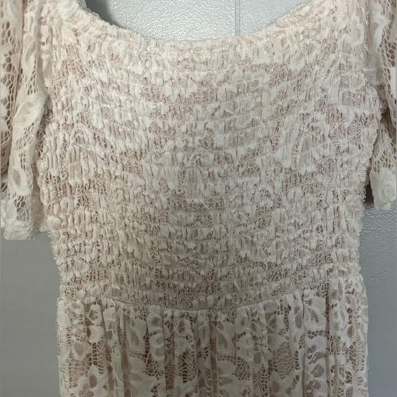 Baltic born Aspen Smocked Lace Maxi Dress - Picture 8 of 9